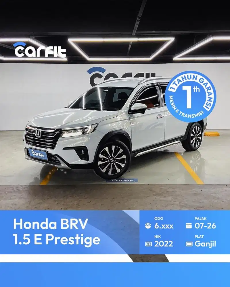 Low odo 6rb Service Record! Honda BRV 1.5 E Prestige Sensing A/T