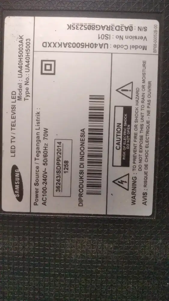 Dijual tv Samsung udh digital 40 inch