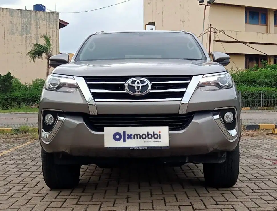 TDP 17JT, Toyota Fortuner 2.4 4x2 VRZ Solar-AT Coklat 2016