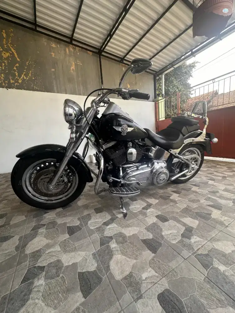 Soft tail Fatboy FLSTF 2013