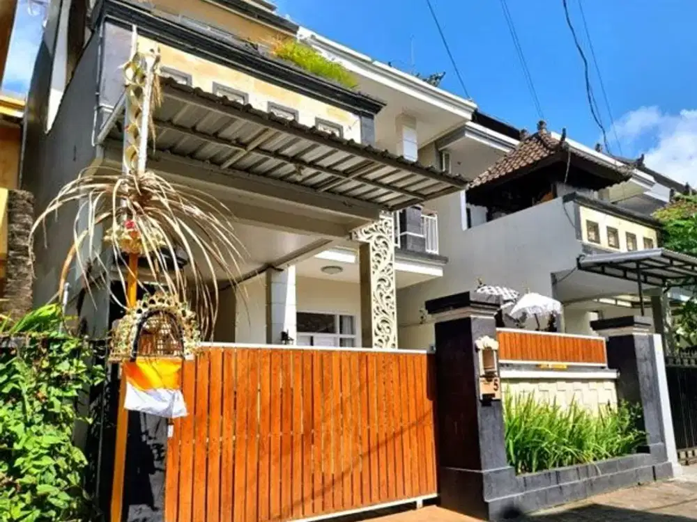 AMS-027.EDY | Dijual Cepat! Rumah 2 Lantai Fully Furnished di Biaung Kesiman – Siap Huni, Bonus Interior Lengkap!