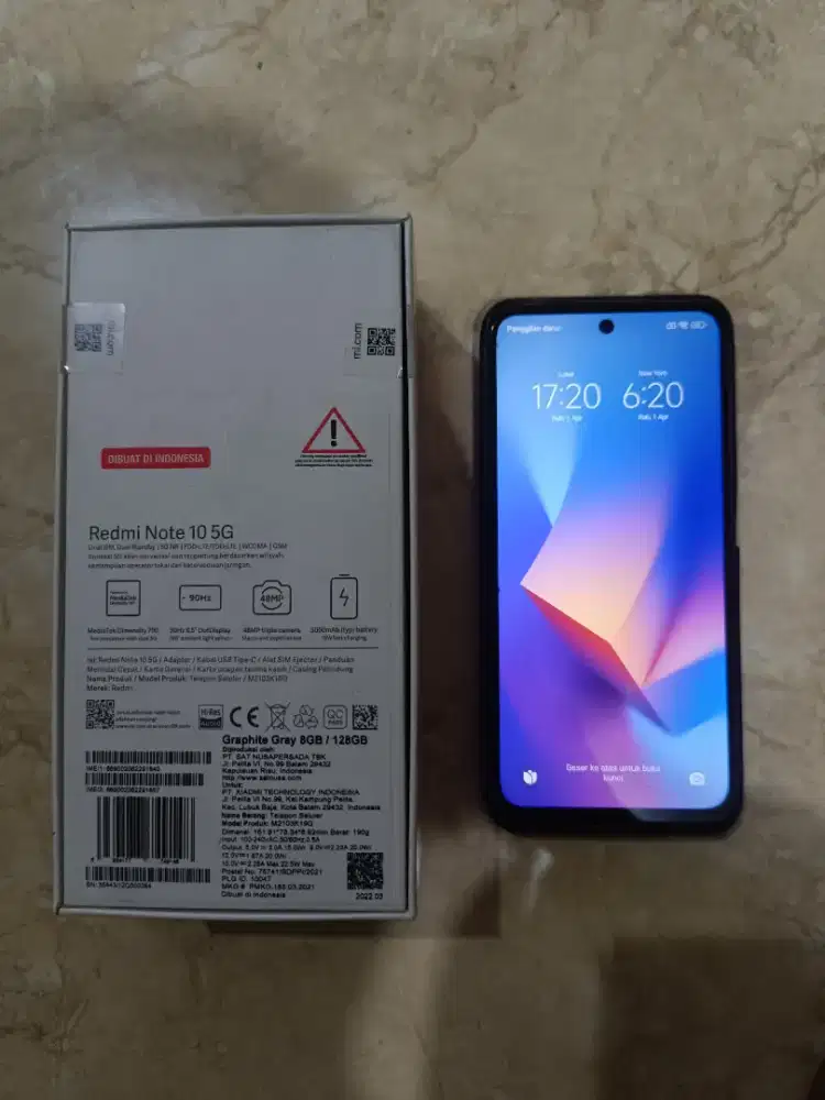 XIAMI REDMI NOTE 10 5G  8/128