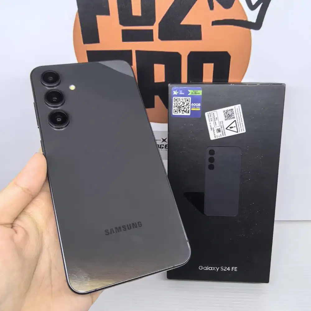 Samsung S24 FE 8/256GB Mulus Fullset Like NEW EX SEIN