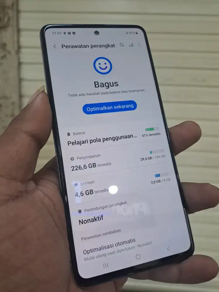 Samsung A51 ram 8gb 256gb unit langka