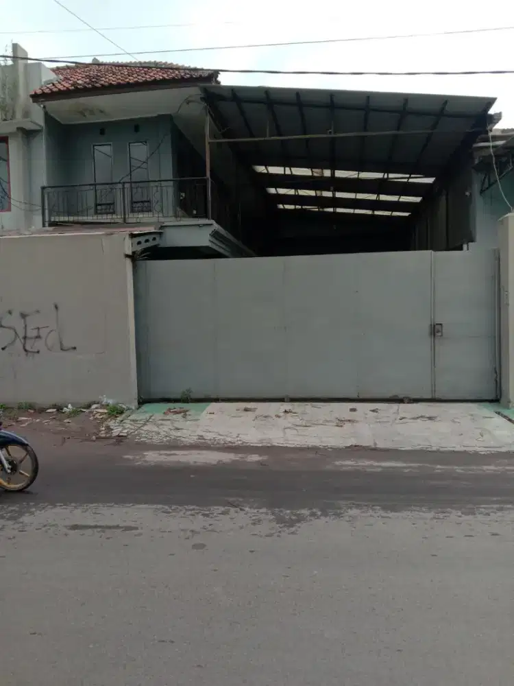 Gudang bebas banjir,masuk kontainer 20ft/wingbox