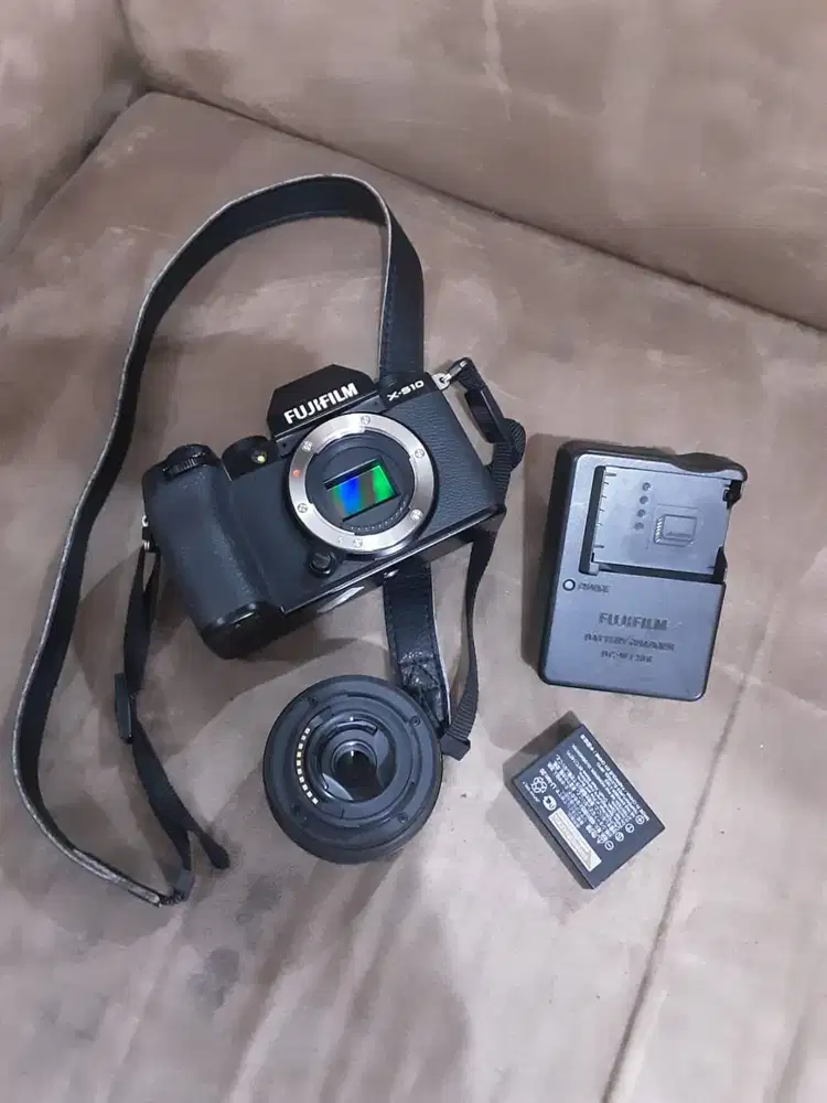 Kamera fujifilm X-S10 set lens kit 15-45mm