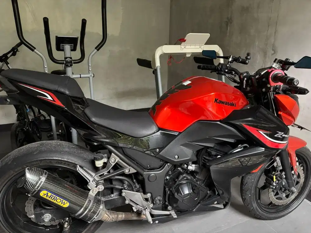 Kawasaki z250 tahun 2017