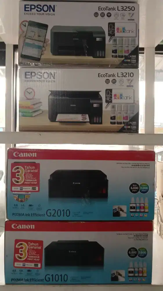 Printer Baru Epson dan Canon