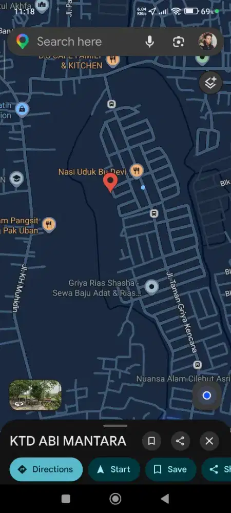 Tanah kebun, Milik sendiri