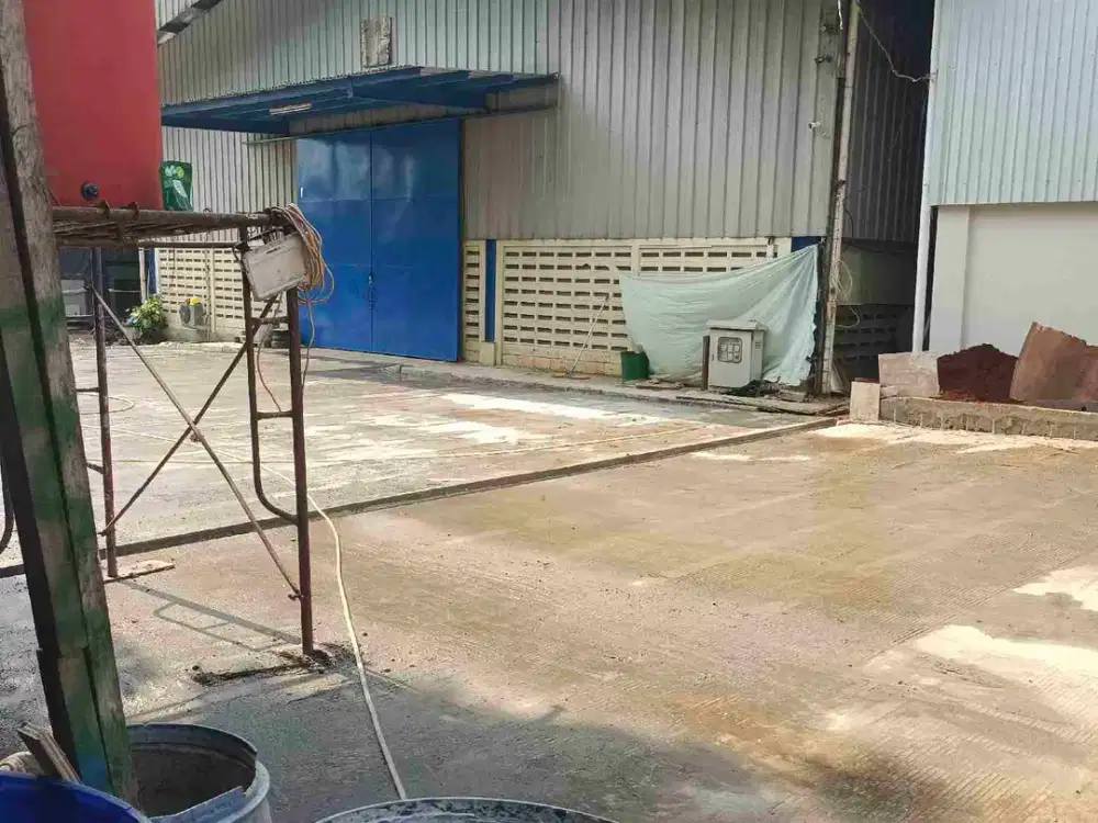 di sewakan gudang baru di bantar gebang bekasi