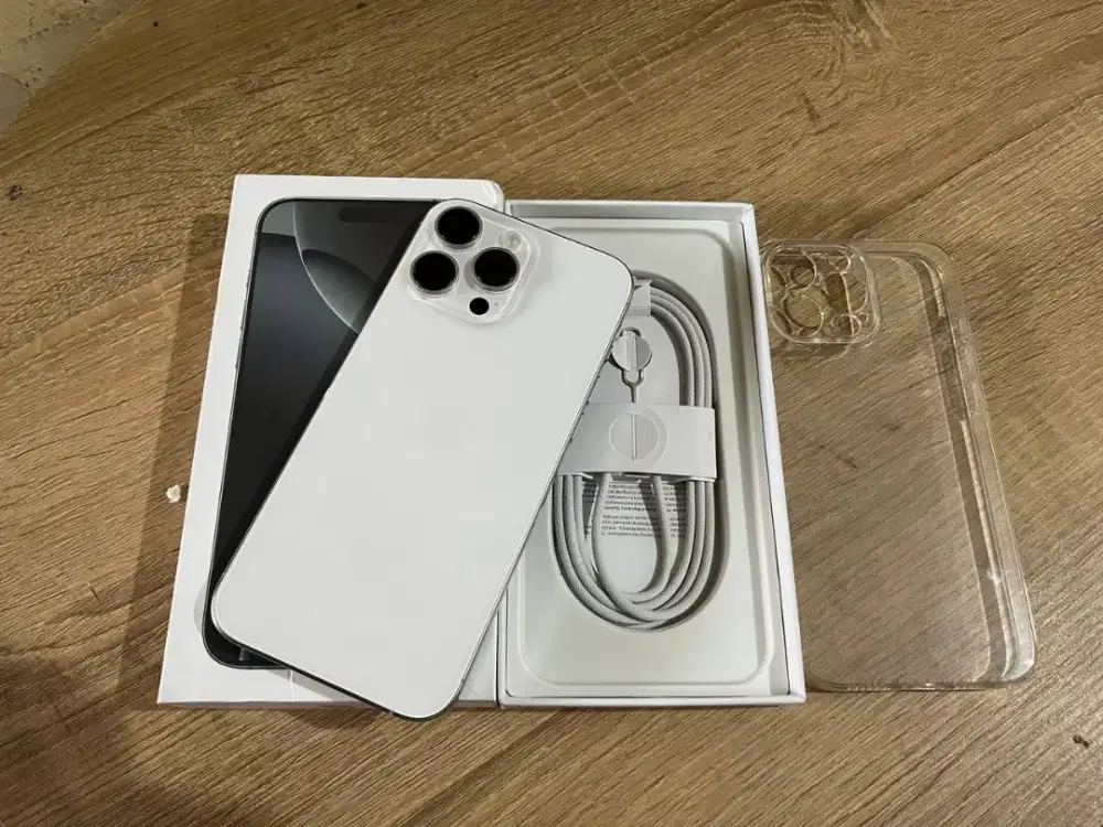 iPhone 16 pro max 256gb fullset