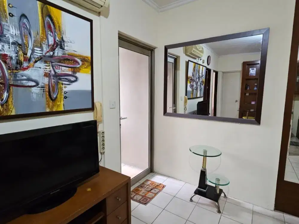 Disewakan 2BR Full Furnish di Apartemen Mediterania Garden 1