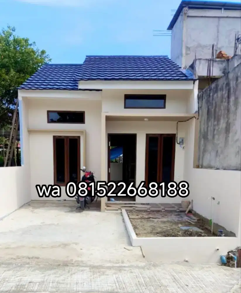 Rumah baru SHM cash bertahap