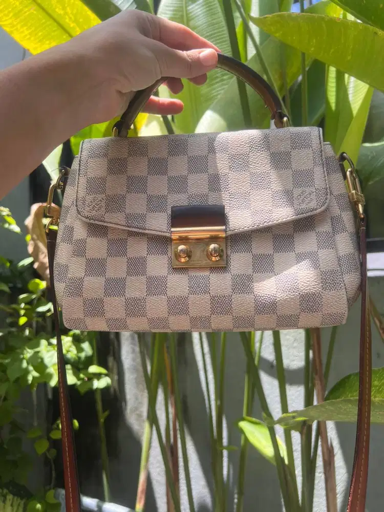 Louis Vuitton Damier Azur Bag Original + Strap