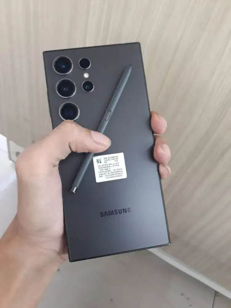 Samsung S24 Ultra 5G ram 12/256 resmi sein