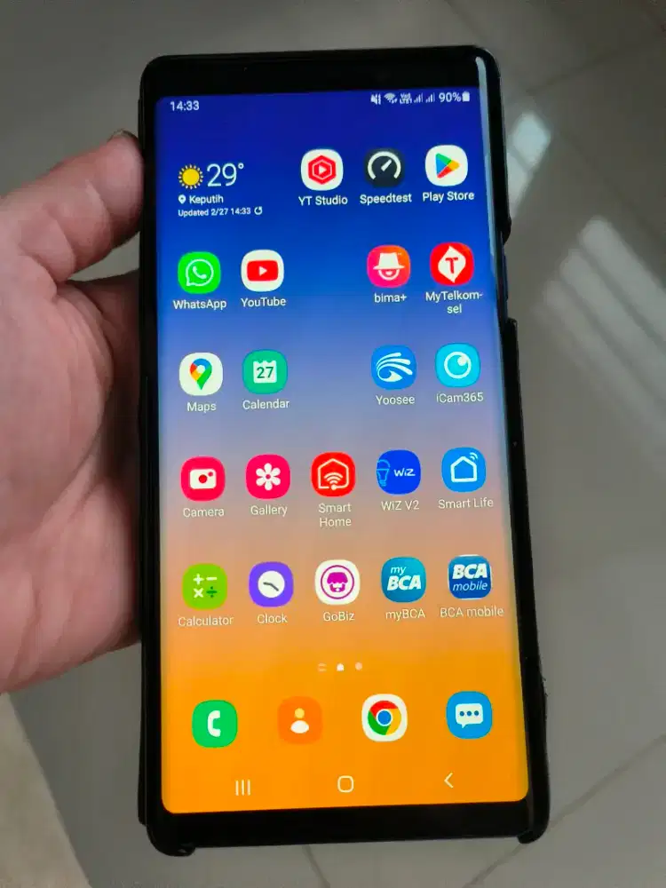 Samsung Galaxy Note 9 lengkap normal