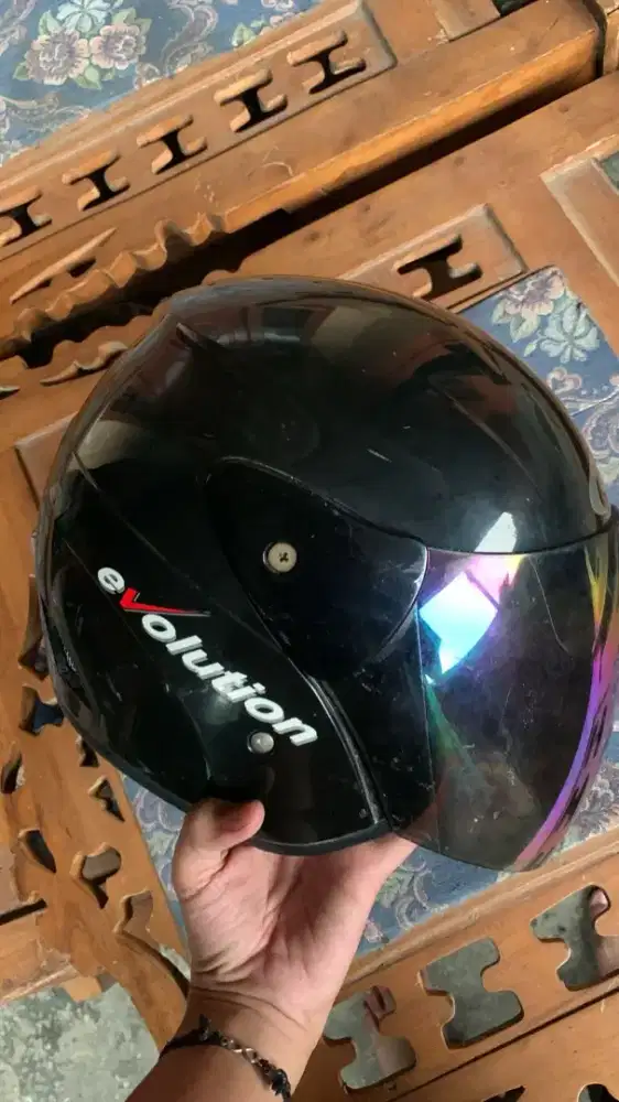 di jual helm gm hitam