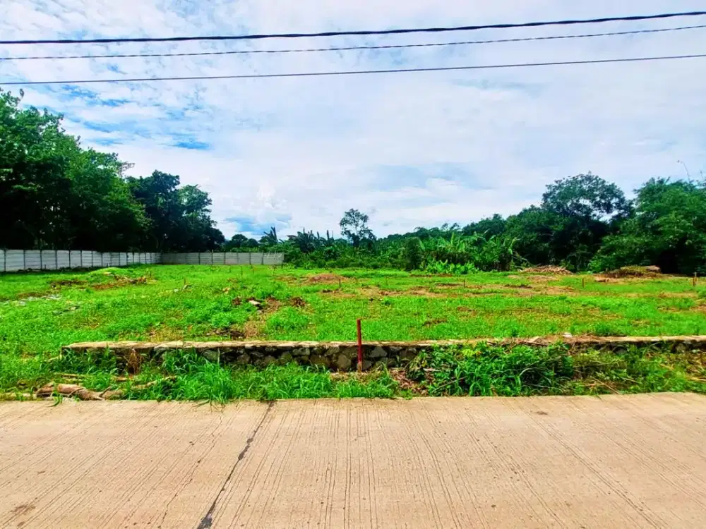 Tanah 1 Jt-an/m2 SHM Dekat Stasiun Jatake BSD