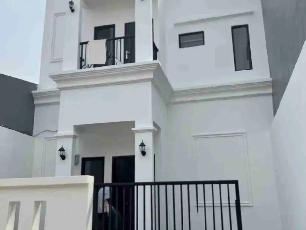 Rumah Modern Classic Siap Huni 2 Lantai di Harapan Indah Bekasi