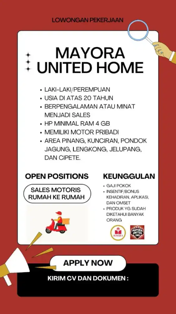 MAYORA SALES MOTORIS HOME 245