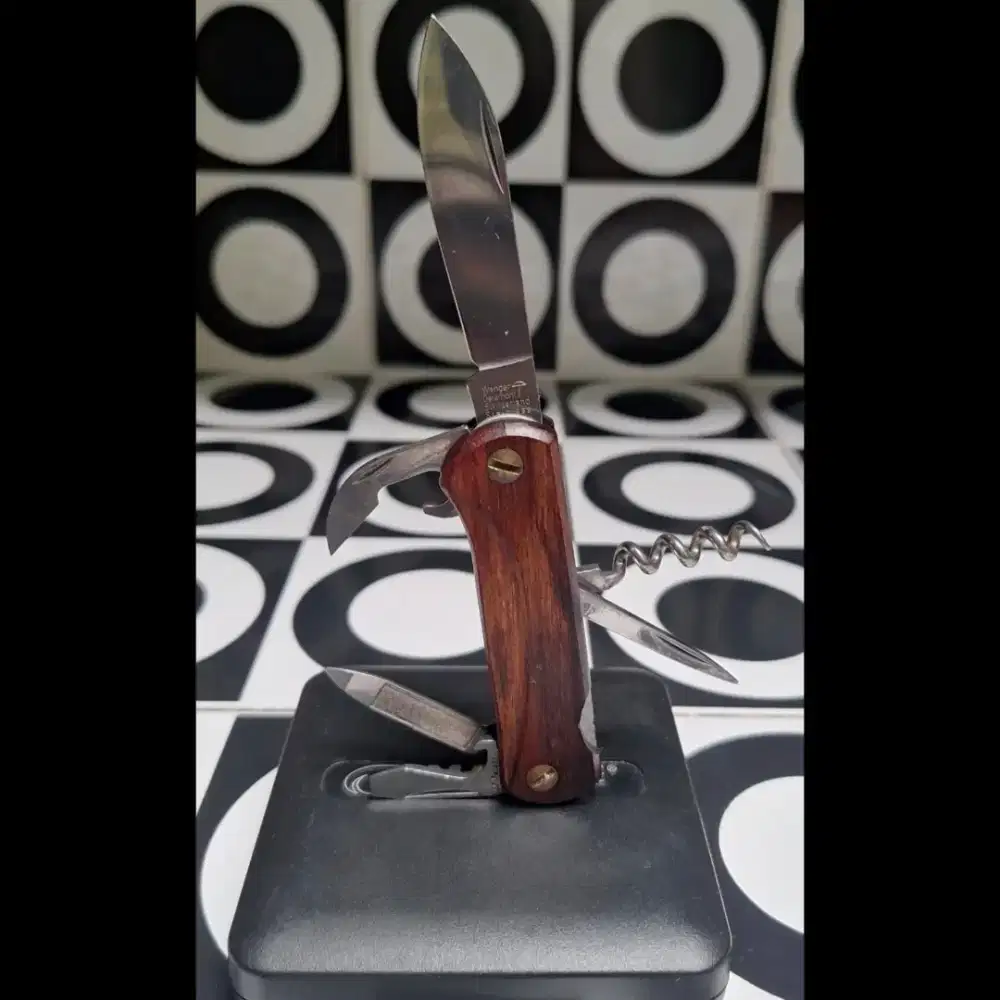Wenger delemont eka wood collection 02 commander swiss army knife
