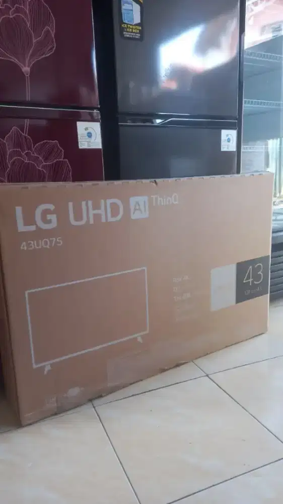Tv led LG 43in semart yutub blutut pulset