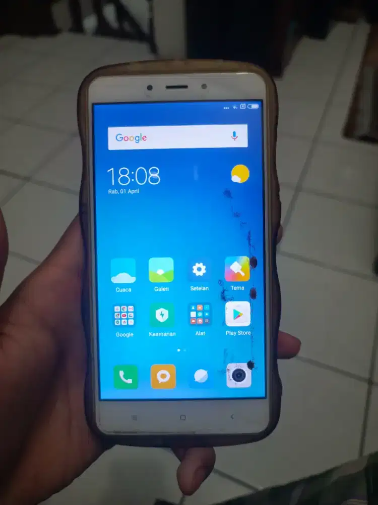 Redmi note 4 minus bercak