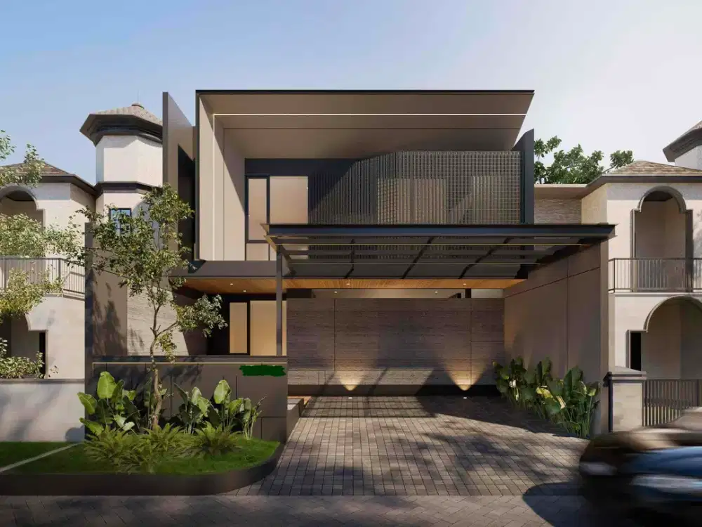 rumah mewah baru 2lt Pakuwon City Surabaya 5 kamar