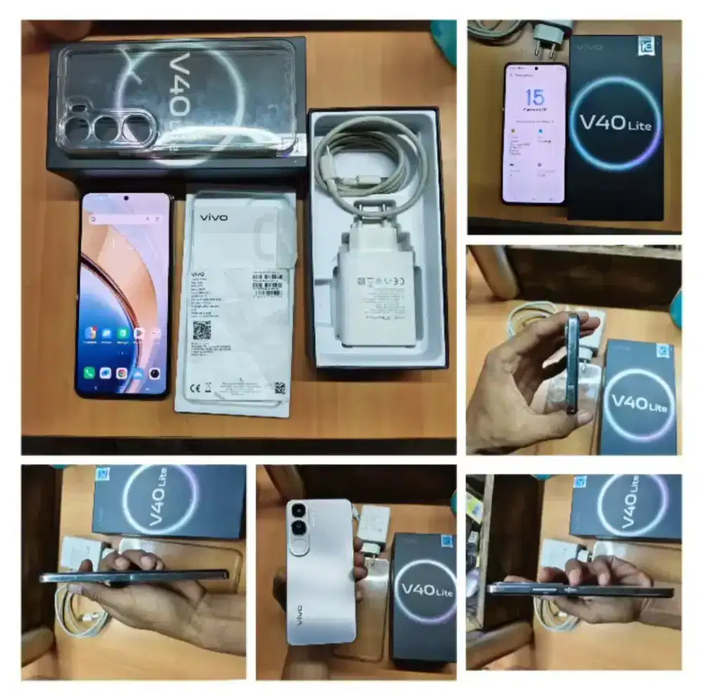 Jual hp second vivo v40 lite 4G ram 8+256