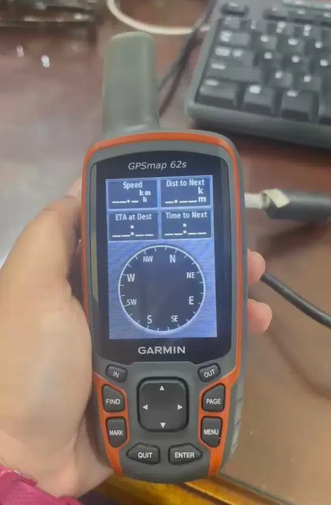 Jual cepat GPS garmin tipe 62S