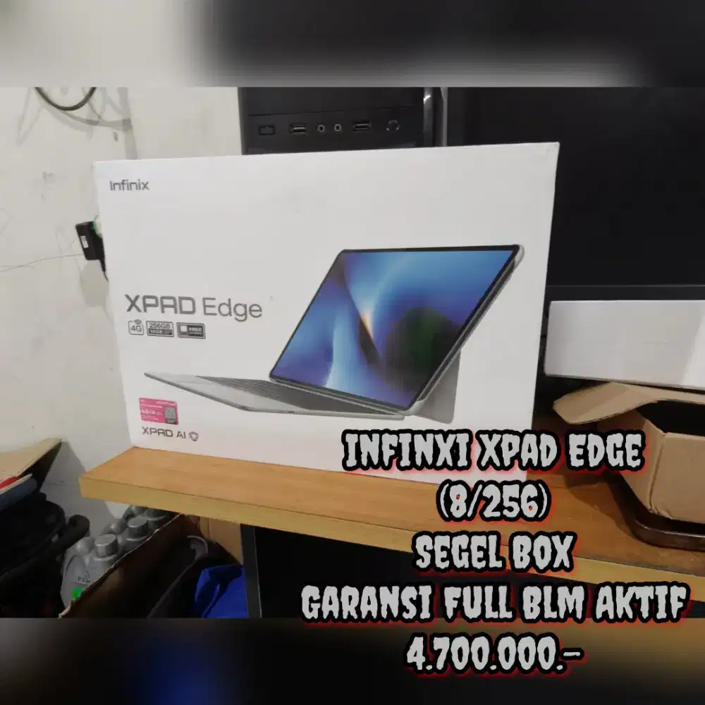 Infinix Xpad Edge (8/256) segel Box