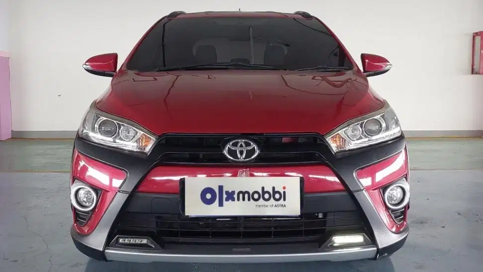 TDP 8,JT, Toyota Yaris 1.5 TRD Sportivo Heykers Bensin-AT Merah 2017
