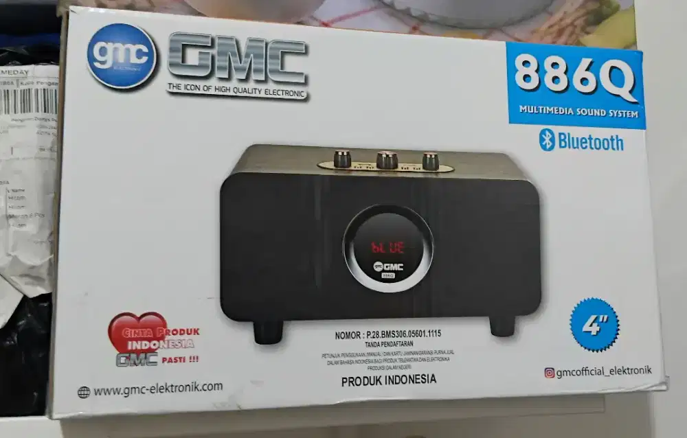 Speaker bluetooth gmc 886q