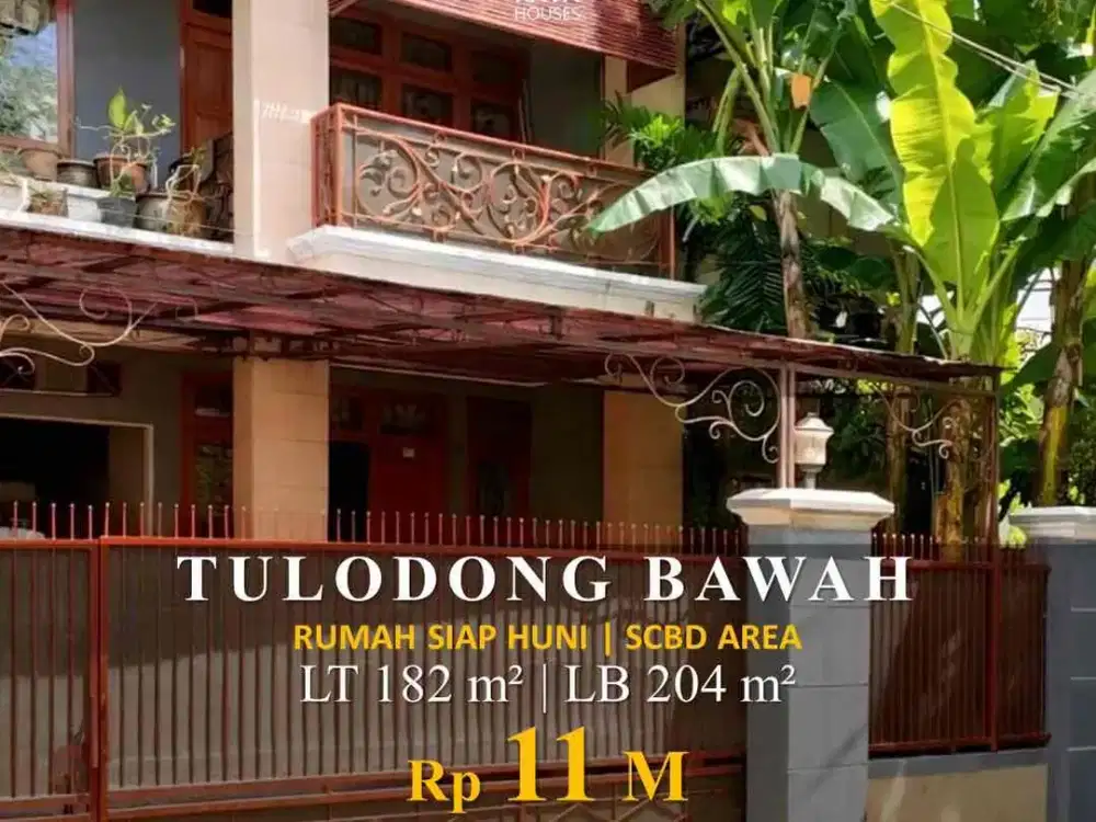 DIJUAL RUMAH SIAP HUNI KONDISI BAGUS DI TULODONG BAWAH
