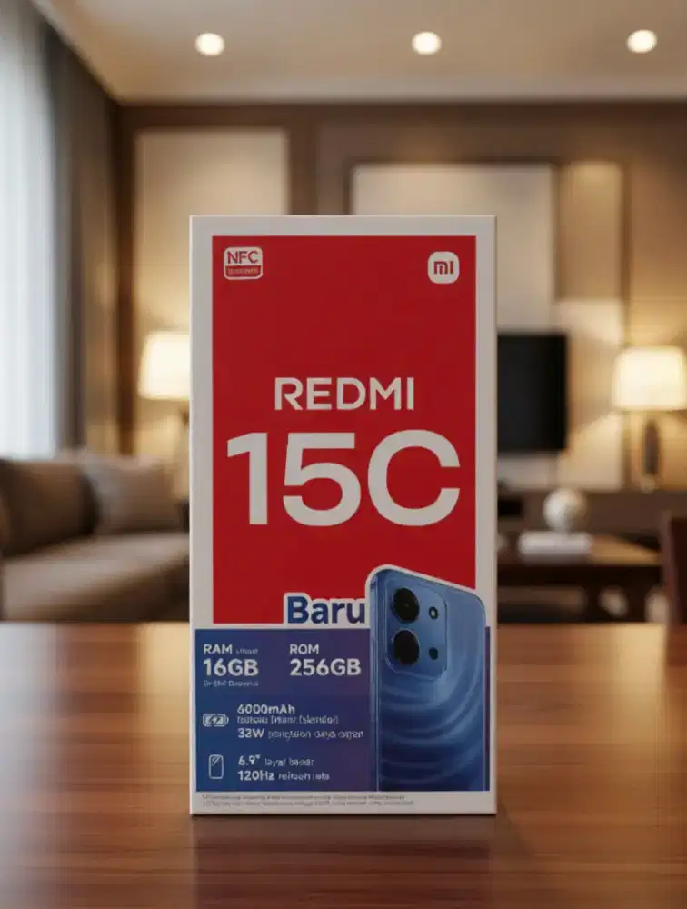 Redmi 15 New Garansi Resmi Murmer