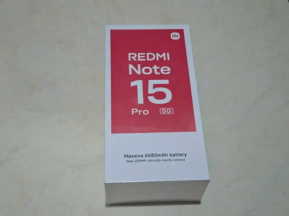 REDMI NOTE 15 PRO 5G NEW BNIB HARGA NETT