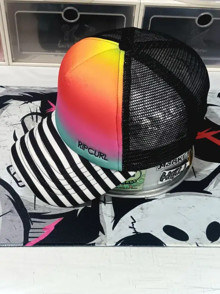 Topi Jaring Surf Surfing Caps Cap Trucker Hat Hats Ripcurl