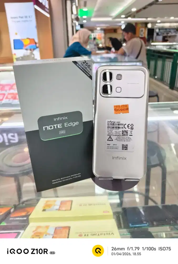 INFINIX NOTE EDGE 8/256 LIKE NEW