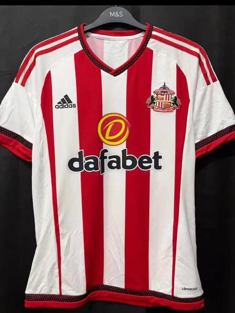 Jersey Bola Original Adidas Sunderland 15/16 size M