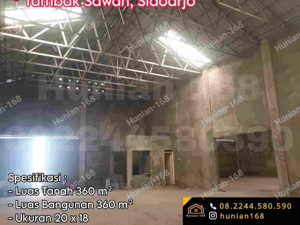 Jual Sewa Gudang Pergudangan Tiara Jabon Tambak Sawah Rejo Waru Sidoarjo JJ Permata Bizpark Indoserena Fortune Surya Inti Permata