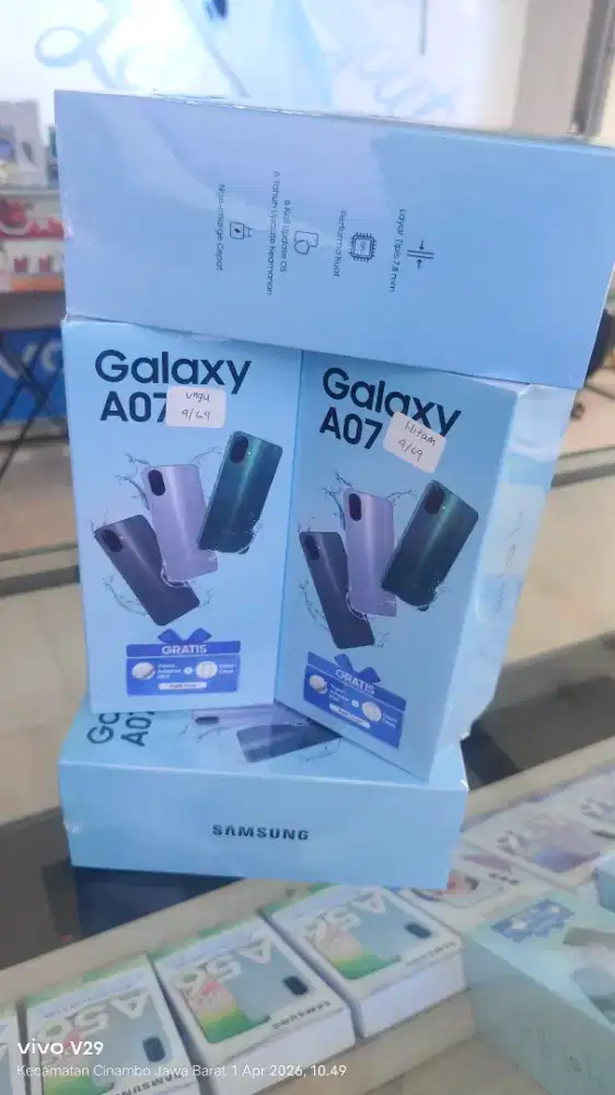 Samsung A07 4+4/64 baru banyak bonus spesial promo terlaris
