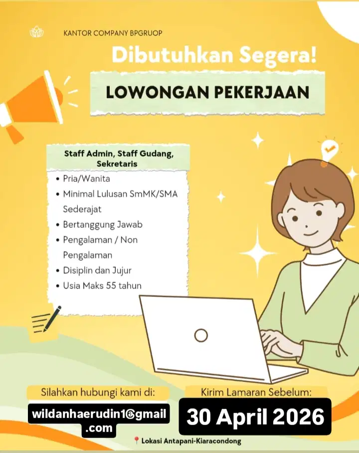Info Loker Bandung Terbaru 2026