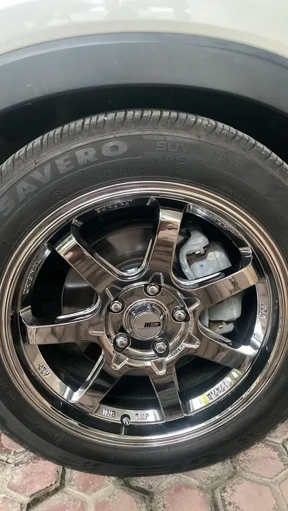 Velg Boroko TJH Black Chrome R17