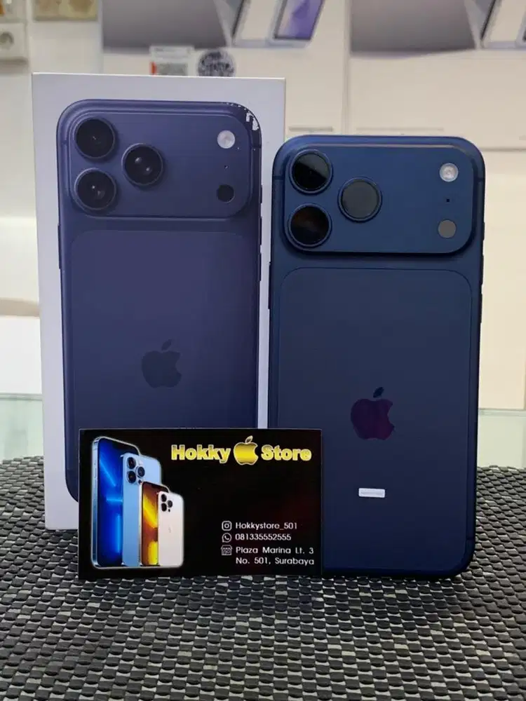 Iphone 17promax/256gb Deep blue garansi ibox januari 2027 bh 100% cc66