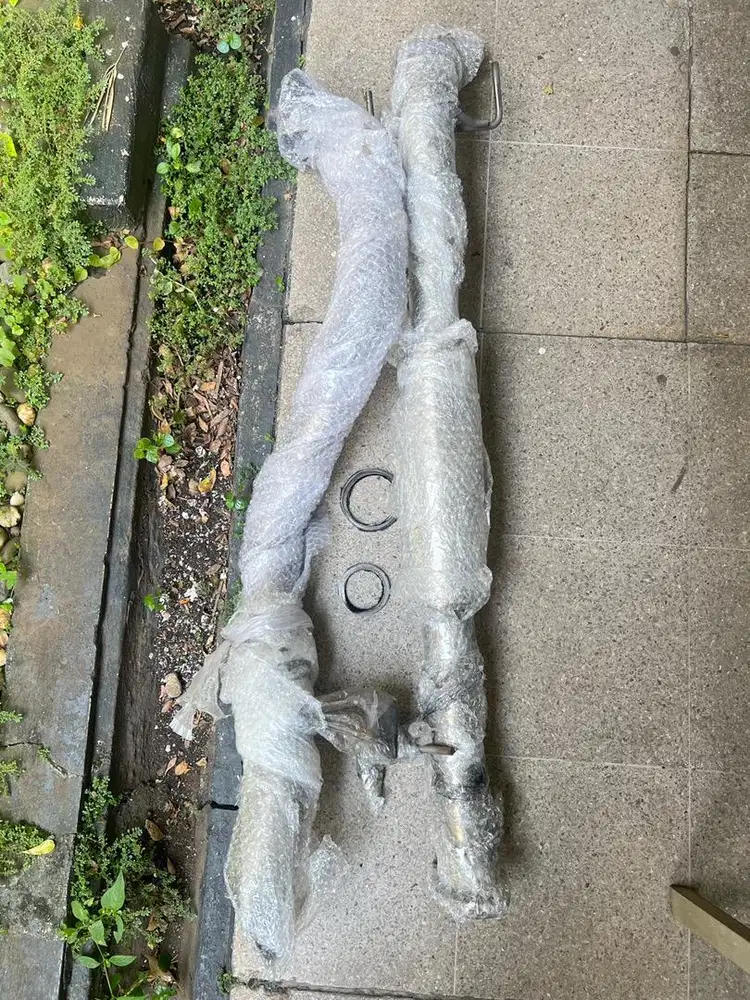 DIJUAL MUFFLER LABALANS DAN TAILPIPE RSPEED UTK 2GD REBORN 3jt / set