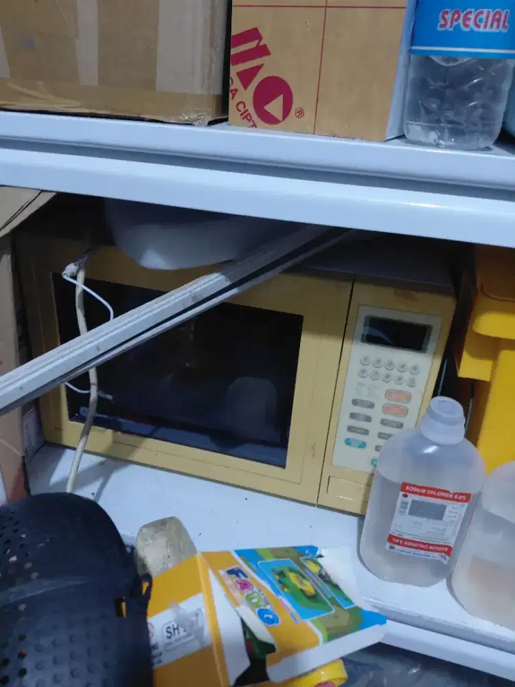 Microwave geberal electric - microwave bekas - penghagat makanan