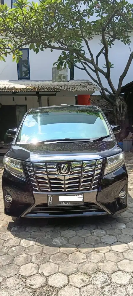 GRAB IN FAST! ALPHARD G AT Hitam