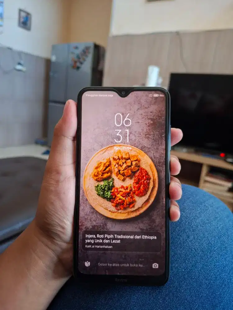 Redmi 8 4/64GB Onyx Black - Mulus Terawat & Nominus