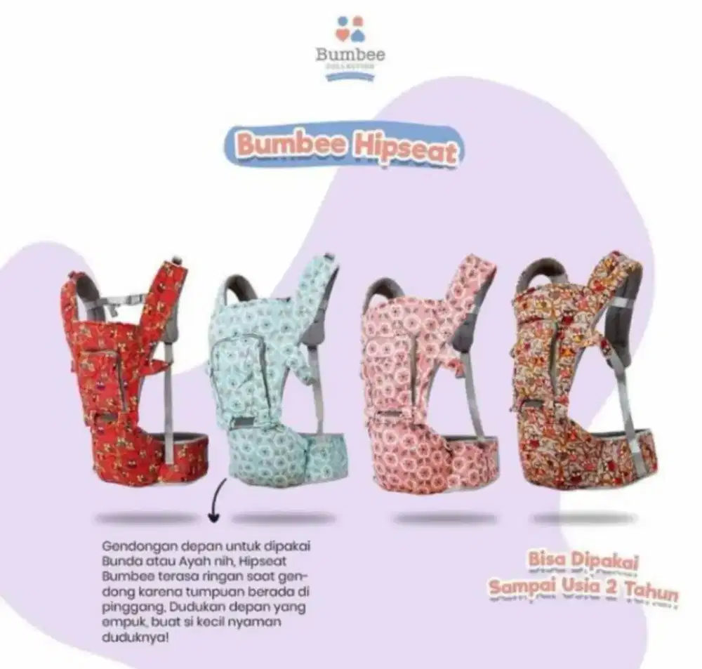 Gendongan hipseat merek bumbee