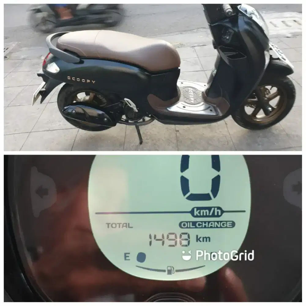 KM 1ribu Scoopy Prestige th 2026 seperti baru pjk 02-2027